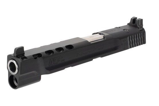Smith & Wesson M&P40 performance center slide assembly features suppressor height sights